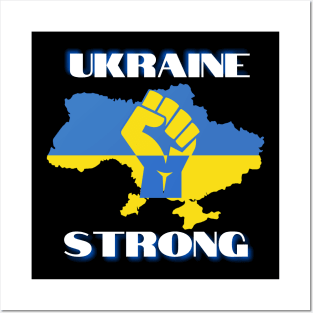 I STAND WITH UKRAINE Posters and Art